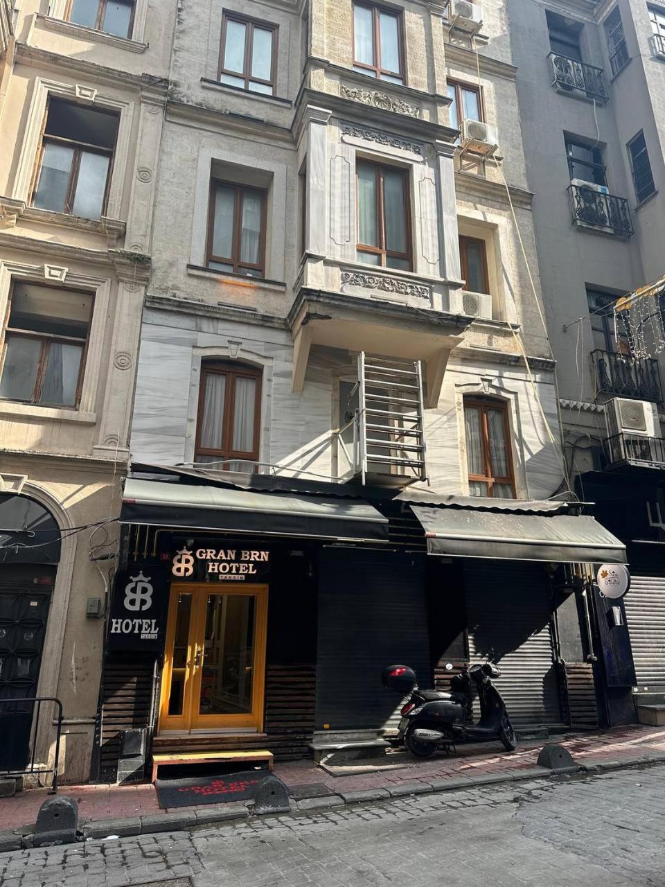 Gran Brn Hotel Taksim Istanbulská provincie Exteriér fotografie