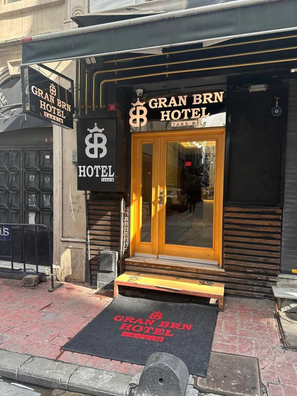 Gran Brn Hotel Taksim Istanbulská provincie Exteriér fotografie